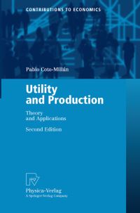 Book Cover for Utility and Production by Pablo CotoMillán