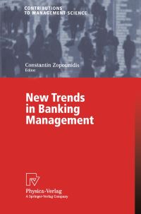 Book Cover for New Trends in Banking Management by International Federation of Operational Research Societies, Constantin Zopounidis