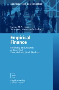 Book Cover for Empirical Finance by Sardar M N Islam, Sethapong Watanapalachaikul