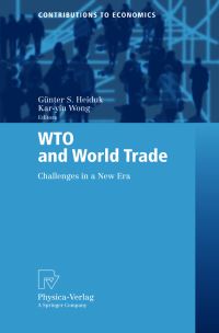 Book Cover for WTO and World Trade by Günter Heiduk, Karyiu Wong