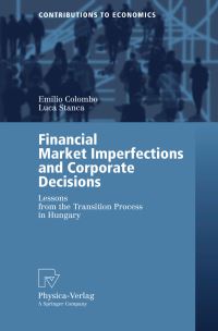 Book Cover for Financial Market Imperfections and Corporate Decisions by Emilio Colombo, Luca Stanca