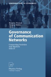 Book Cover for Governance of Communication Networks by Brigitte Preissl, Jürgen Müller