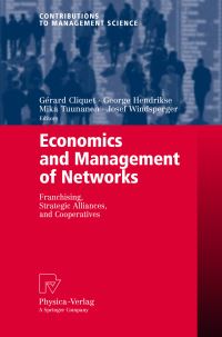 Book Cover for Economics and Management of Networks by Gérard Cliquet