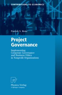 Book Cover for Project Governance by Patrick S Renz
