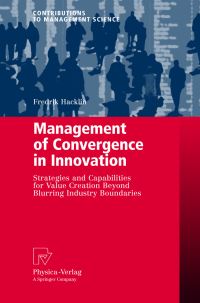 Book Cover for Management of Convergence in Innovation by Fredrik Hacklin