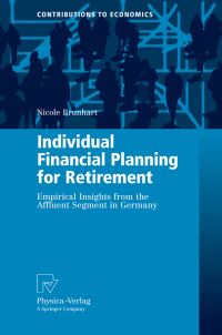 Book Cover for Individual Financial Planning for Retirement by Nicole Brunhart