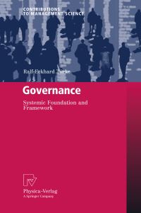 Book Cover for Governance by RalfEckhard Türke