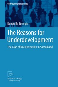 Book Cover for The Reasons for Underdevelopment by Donatella Strangio