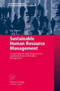 Book Cover for Sustainable Human Resource Management by Ina Ehnert