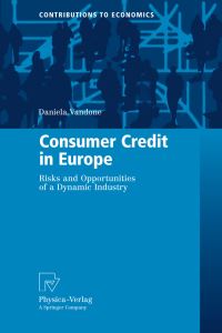 Book Cover for Consumer Credit in Europe by Daniela Vandone