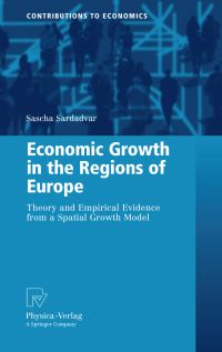 Book Cover for Economic Growth in the Regions of Europe by Sascha Sardadvar