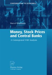 Book Cover for Money, Stock Prices and Central Banks by Marcel Wiedmann
