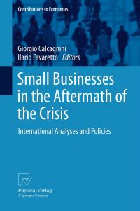 Book Cover for Small Businesses in the Aftermath of the Crisis by Giorgio Calcagnini, Ilario Favaretto