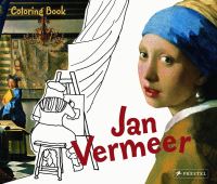 Book Cover for Coloring Book Jan Vermeer by Andrea Weibenbach