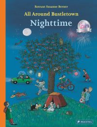 Book Cover for All Around Bustletown. Nighttime by Rotraut Susanne Berner