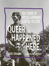Book Cover for Queer Happened Here by Marc Zinaman