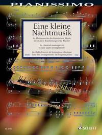 Book Cover for Eine Kleine Nachtmusik - 60 Classical Masterpieces in Easy Piano Arrangements by Hal Leonard Corp