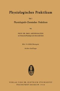 Book Cover for Physiologisches Praktikum by Emil Abderhalden