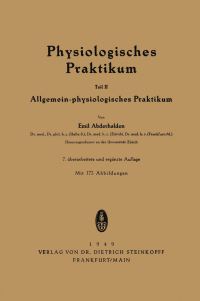 Book Cover for Physiologisches Praktikum by Emil Abderhalden