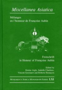 Book Cover for Miscellanea Asiatica by Denise Aigle, Isabelle Charleux, Vincent Goossaert
