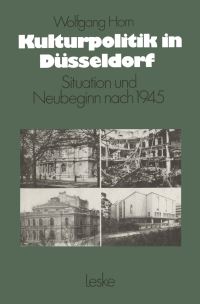Book Cover for Kulturpolitik in Düsseldorf by Wolfgang Horn