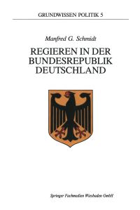 Book Cover for Regieren in Der Bundesrepublik Deutschland by Manfred G Schmidt