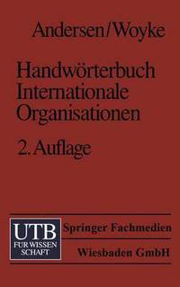 Book Cover for Handworterbuch Internationale Organisationen by Uwe Andersen