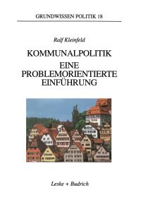Book Cover for Kommunalpolitik by Ralf Kleinfeld