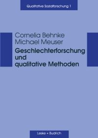 Book Cover for Geschlechterforschung Und Qualitative Methoden by Cornelia Behnke, Michael Meuser