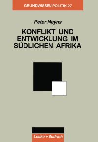 Book Cover for Konflikt Und Entwicklung Im Südlichen Afrika by Peter Meyns