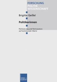 Book Cover for Politikerinnen by Brigitte Geißel