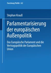Book Cover for Parlamentarisierung Der Europäischen Auenpolitik by Stephan Krauß