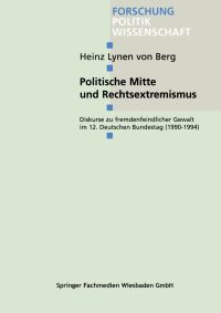 Book Cover for Politische Mitte Und Rechtsextremismus by Heinz Lynen von Berg