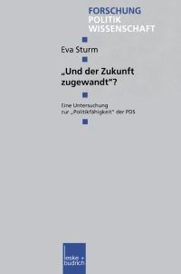 Book Cover for „Und Der Zukunft Zugewandt