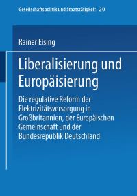 Book Cover for Liberalisierung Und Europäisierung by Rainer Eising