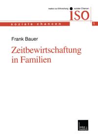 Book Cover for Zeitbewirtschaftung in Familien by Frank Bauer
