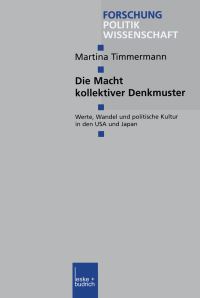 Book Cover for Die Macht Kollektiver Denkmuster by Martina Timmermann