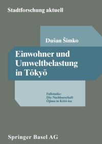Book Cover for Einwohner Und Umweltbelastung in Tokyo by Dusan Simko