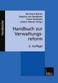 Book Cover for Handbuch Zur Verwaltungsreform by Bernhard Blanke