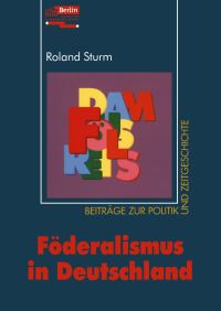 Book Cover for Föderalismus in Deutschland by Roland Sturm