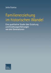 Book Cover for Familienerziehung Im Historischen Wandel by Jutta Ecarius