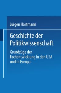 Book Cover for Geschichte Der Politikwissenschaft by Jürgen Hartmann