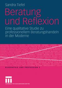 Book Cover for Beratung Und Reflexion by Sandra Tiefel