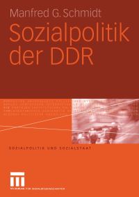 Book Cover for Sozialpolitik Der DDR by Manfred G Schmidt