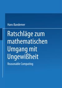 Book Cover for Ratschläge Zum Mathematischen Umgang Mit Ungewiheit by Hans Bandemer