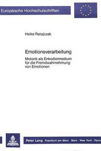 Book Cover for Emotionsverarbeitung by Heike Ratajczak