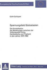 Book Cover for Spannungsfeld Sudostasien by Edith Schipper