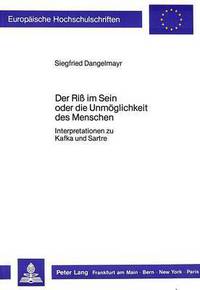 Book Cover for Der Riss Im Sein Oder Die Unmoglichkeit Des Menschen by Siegfried Dangelmayr