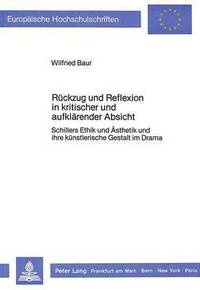 Book Cover for Ruckzug Und Reflexion in Kritischer Und Aufklarender Absicht by Wilfried Baur