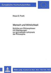 Book Cover for Mensch Und Wirklichkeit by Klaus D Frank
